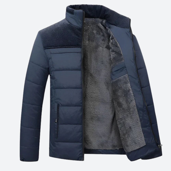 Heren - Winterjas - Warme en Gezellige Stijl - Perfect voor Koude Dagen - Comfortabele Bescherming