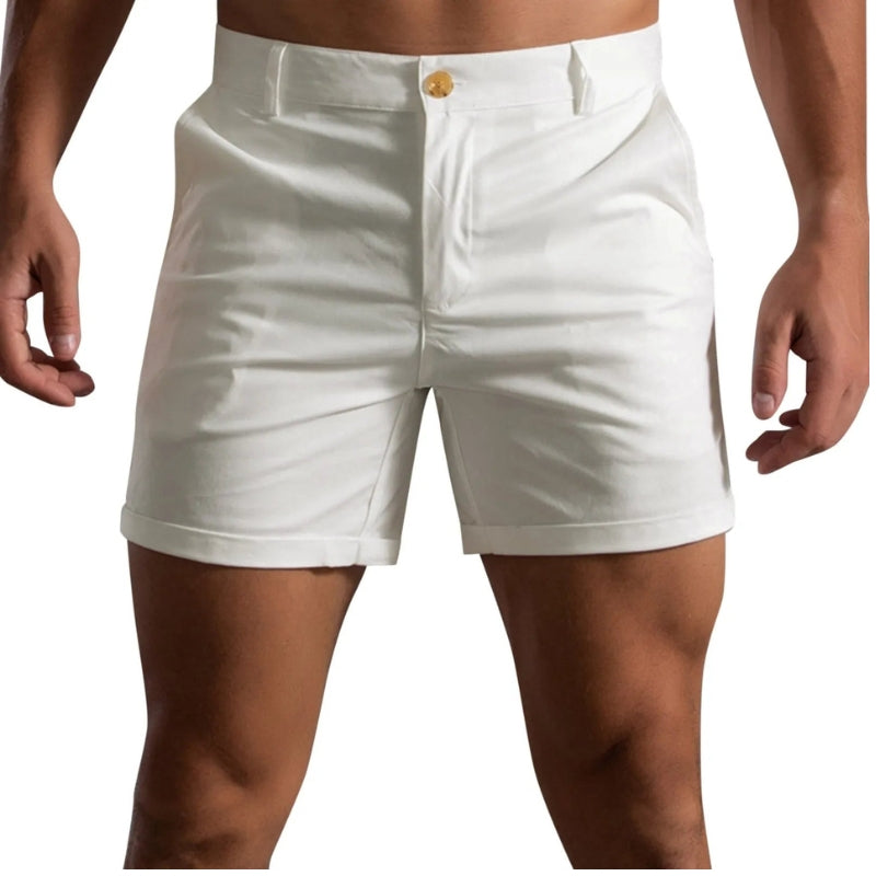 Heren - Casual Zomershort - Lichtgewicht Katoen - Zomer Shorts