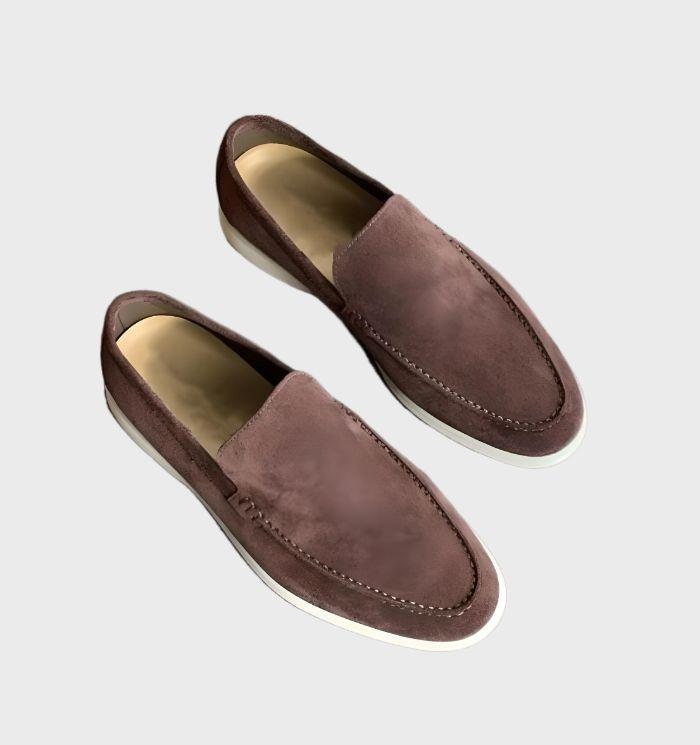 Elegante en Comfortabele Leren Loafers voor Mannen