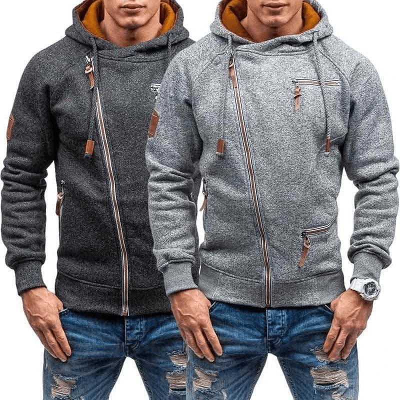 Heren - Hoodie - Lichte Katoen - Ideaal voor Lente & Casual Outfits - Comfortabele Mode voor Elke Dag