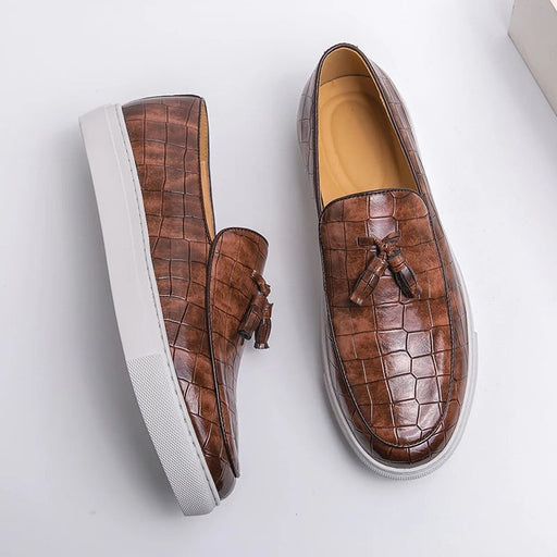 Heren - Schoenen in Italiaanse stijl - Leer van hoge kwaliteit - Elegante schoenen voor elke gelegenheid