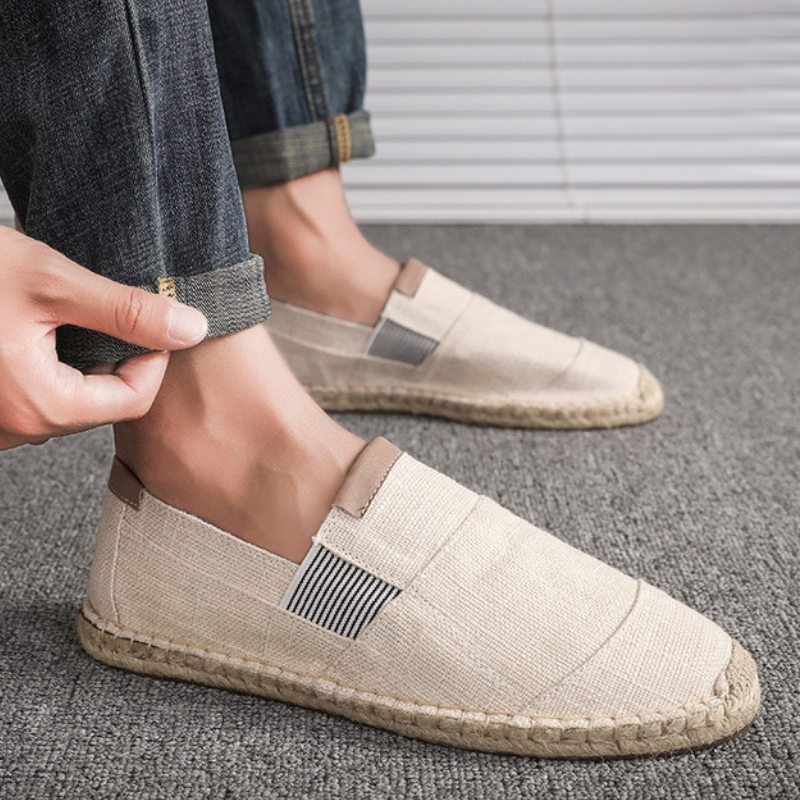 Heren - Casual Espadrilles - Ademend en Lichtgewicht - Comfortabele Schoenen voor Zomeruitjes