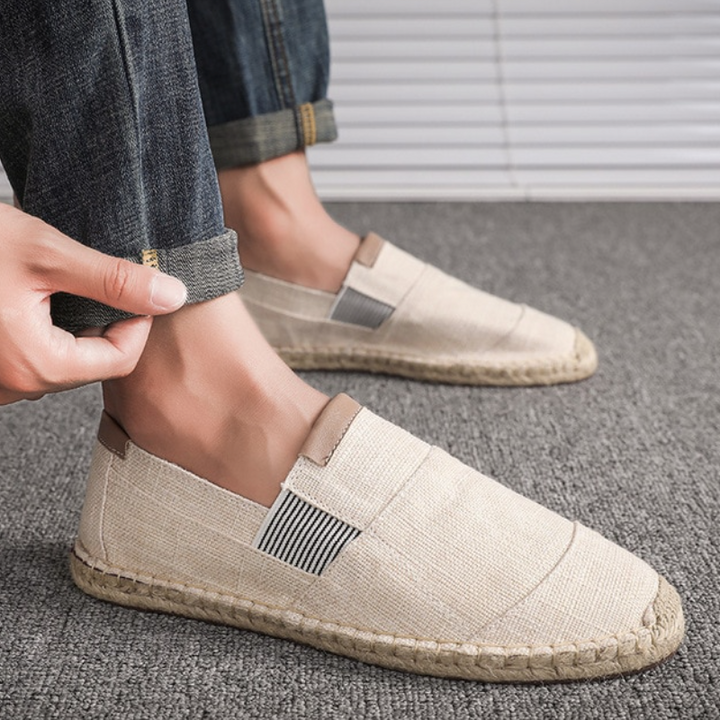 Heren - Casual Espadrilles - Ademend en Lichtgewicht - Comfortabele Schoenen voor Zomeruitjes