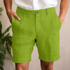 Heren - Linnen Shorts - Modieus en Ademend - Zomer Kleding