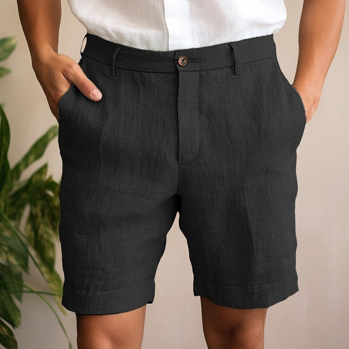 Heren - Linnen Shorts - Modieus en Ademend - Zomer Kleding