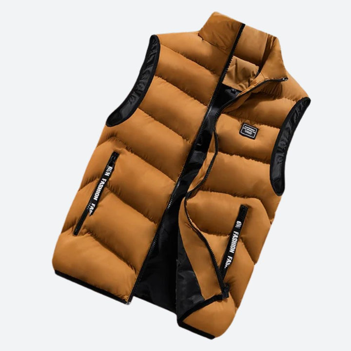 Heren - Wintergilet - Stijlvol en Warm - Modieus Wintergilet voor Comfort en Bescherming