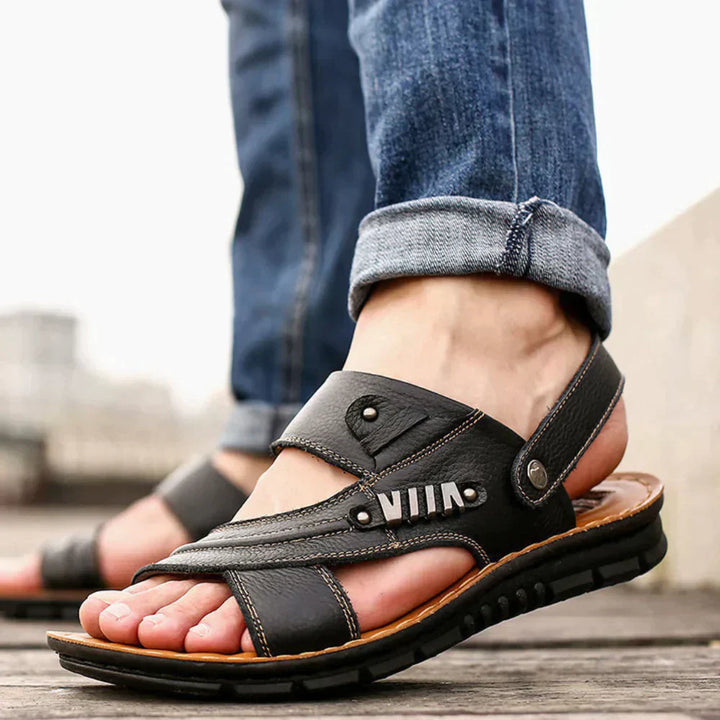Heren - Oncomfortabele sandalen - Ademend materiaal & voetsteun - Comfortabele stijl voor elke dag