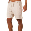 Heren - Zomershort - Linnen - Comfortabele en Ademend Korte Broek