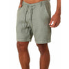 Heren - Zomershort - Linnen - Comfortabele en Ademend Korte Broek