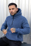 Heren - Fleece Hoodie - Warme en Comfortabele Stijl - Perfect voor Koude Dagen