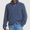 Heren - Business Casual Pullover - Ritsluiting - Comfortabele en Stijlvolle Kleding voor Elke Gelegenheid