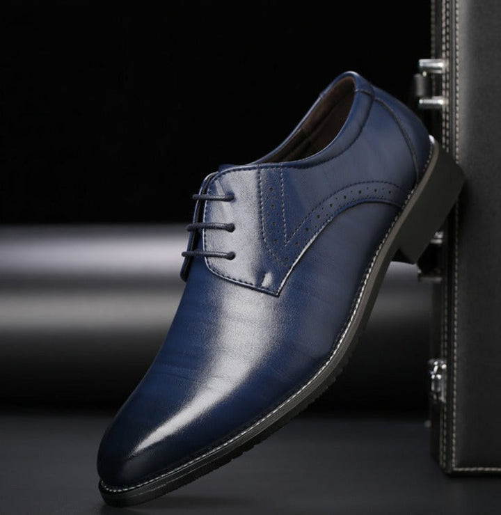 Heren - Elegante Veterschoenen - Stijlvol en Comfortabel - Perfecte Schoenen voor Elke Gelegenheid