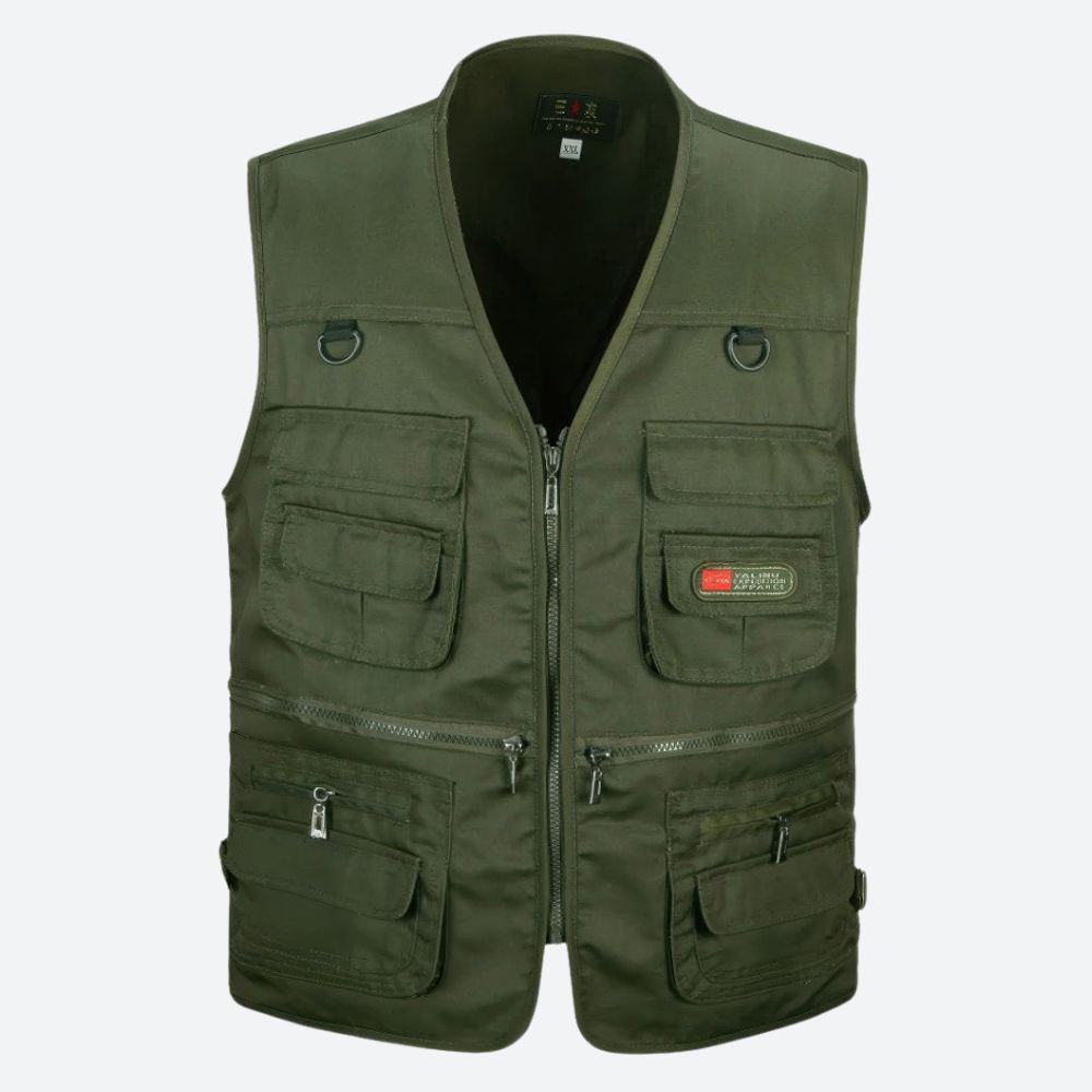 Heren - Avontuurlijk Gilet - Stijlvol en Comfortabel - Perfect voor Outdoor Activiteiten