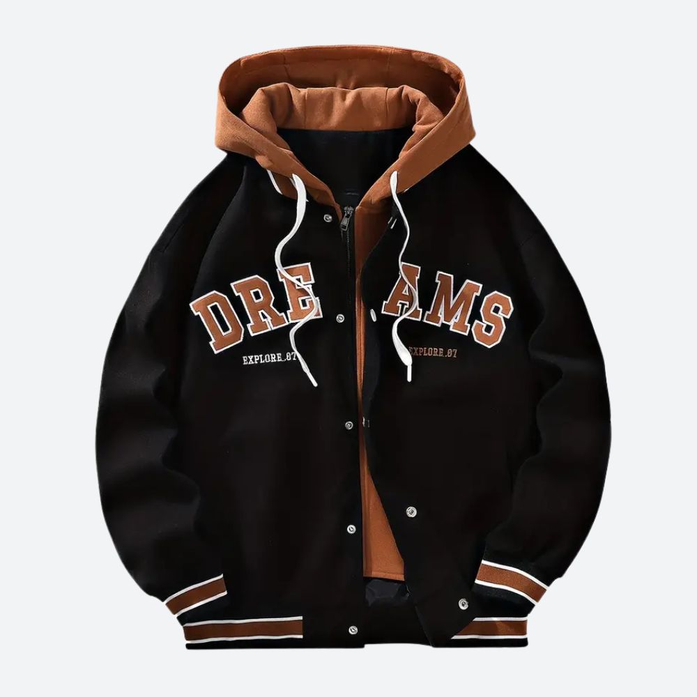 Heren - Stijlvol Varsity Jack - Comfortabel en Trendy - Perfect voor Elke Gelegenheid