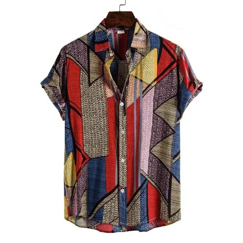 Heren - Zomershirt met korte mouwen - Lichtgewicht en ademend - Perfect voor warme dagen