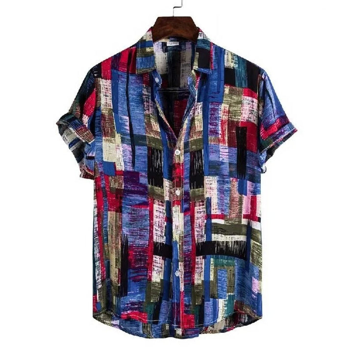 Heren - Zomershirt met korte mouwen - Lichtgewicht en ademend - Perfect voor warme dagen