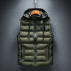 Heren - Casual Bodywarmer - Comfortabele Capuchon - Stijlvolle Bovenkleding voor Elke Gelegenheid