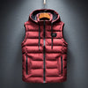 Heren - Casual Bodywarmer - Comfortabele Capuchon - Stijlvolle Bovenkleding voor Elke Gelegenheid