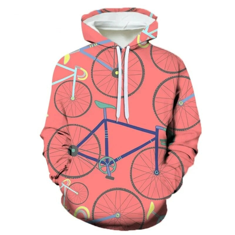 Grafische Hoodie voor Heren