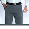 Heren - Tijdloze broek met hoge taille voor de zomer - Perfecte pasvorm - Comfortabel en stijlvol - Zomerbroek